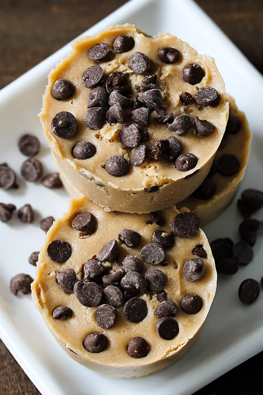Chocolate Chip Cookie Dough Cups – OatsRecipes