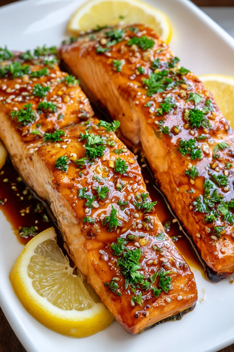 Honey Glazed Salmon – OatsRecipes