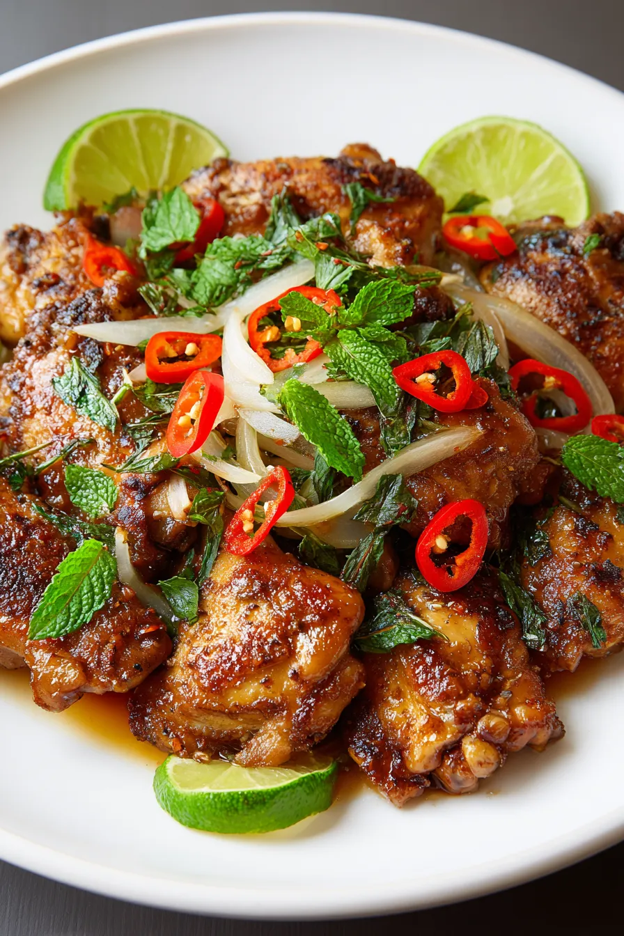 Lemongrass Chicken Vietnamese Style Oatsrecipes
