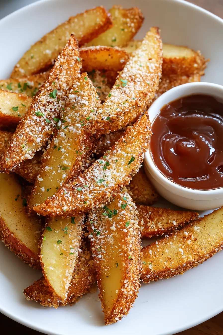 Crispy Air Fryer Apple Fries – OatsRecipes