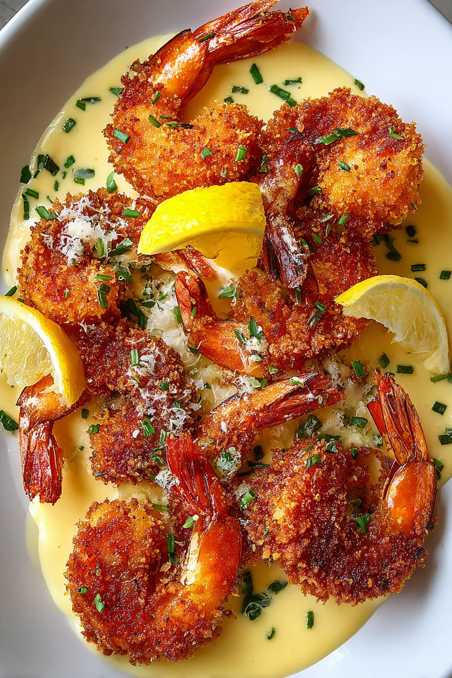 Crispy Cajun Shrimp with Creamy Sauce – OatsRecipes