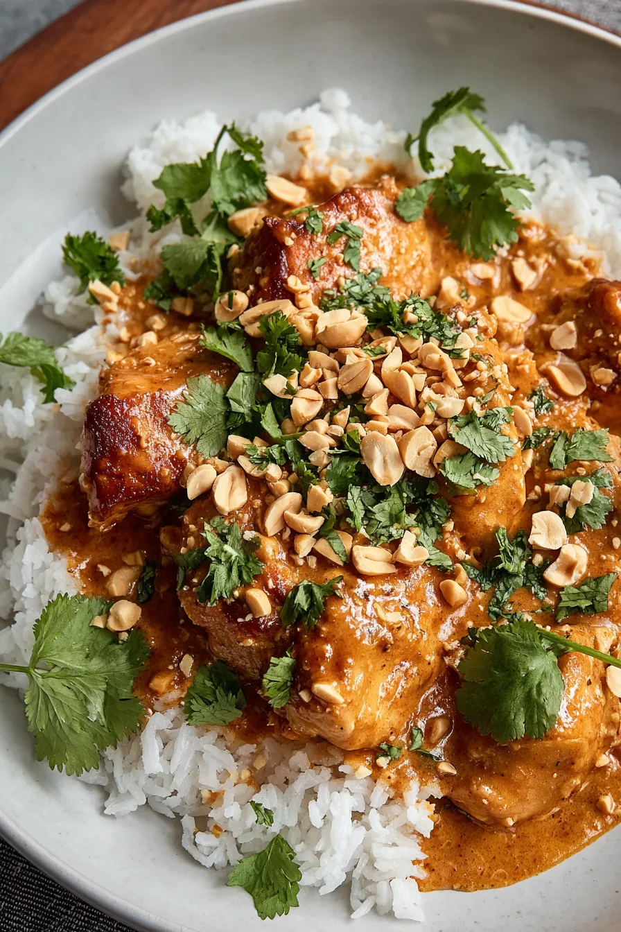 Peanut Butter Chicken – OatsRecipes