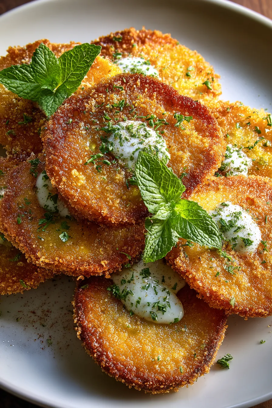 Crispy Fried Green Tomatoes – OatsRecipes