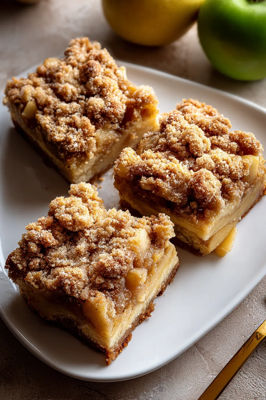 Apple Pie Bars with Streusel Topping – OatsRecipes