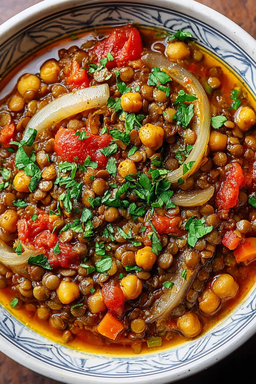 Lentil Chickpea Stew – OatsRecipes