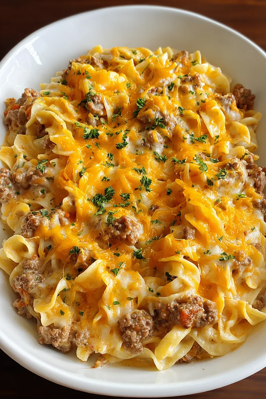 Creamy Beef Noodle Bake – OatsRecipes